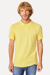 POLO RSV MASC MC PIMA PIQUET AMARELO SOL